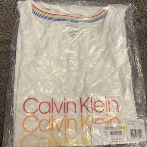 Calvin Klein Pride Edit Tank Top White